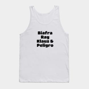 Dead Kennedys Band Member Black Type Tank Top